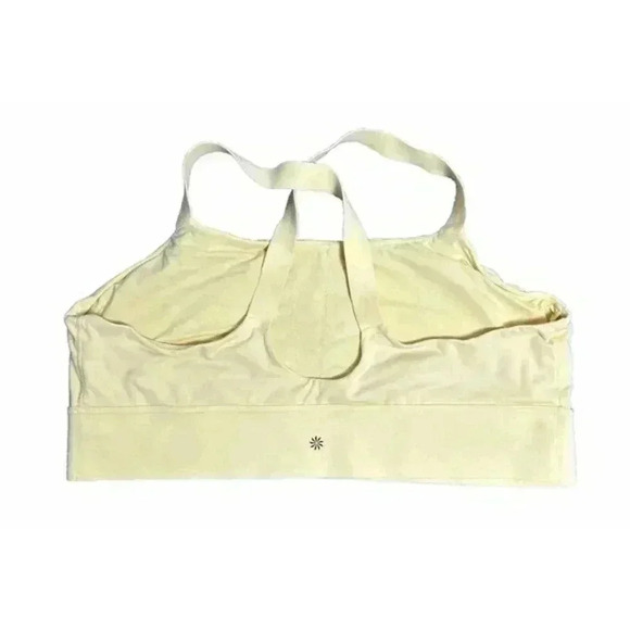 Athleta Pale green Warrior Twist Long Line Sports bra D-DD Size 3X - Picture 1 of 6